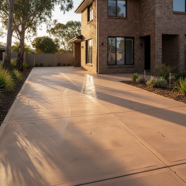 Coloured Concrete - Step 1 — Set-out, levels, falls, and a tight base for coloured concrete in Adelaide in Adelaide