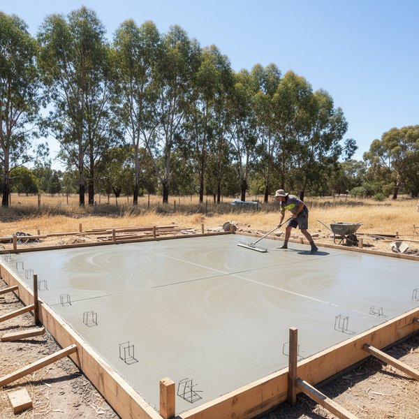 Concrete Slabs - Site set-out and levels for concrete slab installation Adelaide in Adelaide